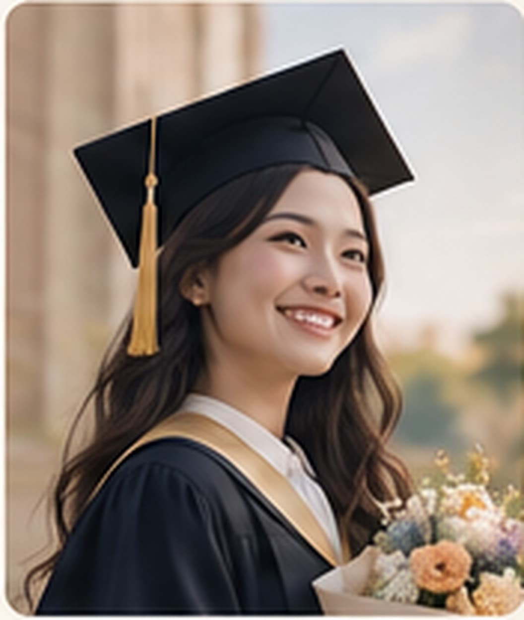 Ilustrasi undangan wisuda